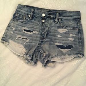 American Eagle high waisted shorts